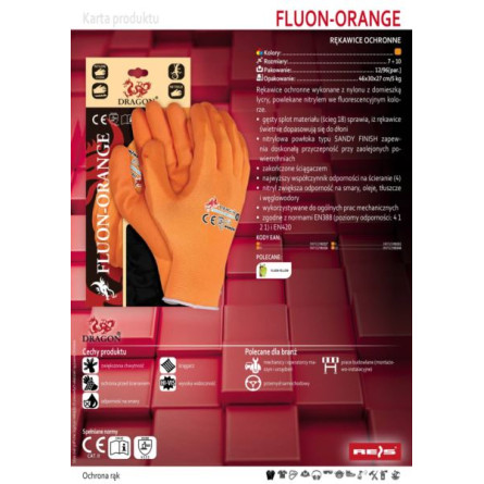 REIS FLUON - ORANGE PP
