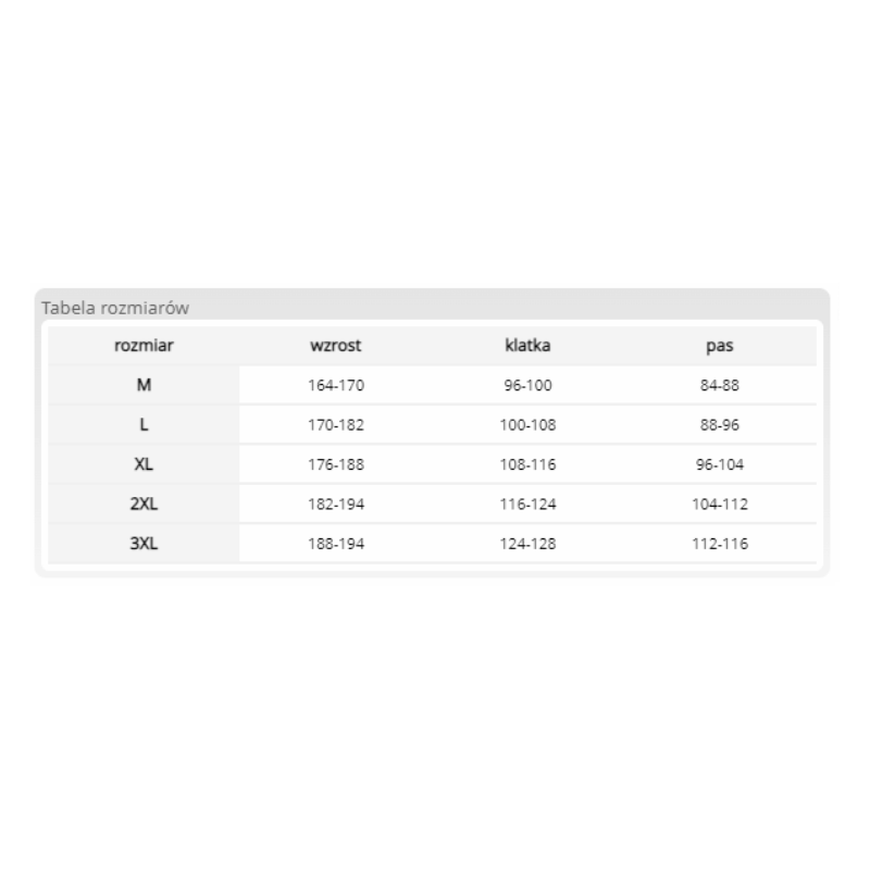 Komplet przeciwdeszczowy KPL MO