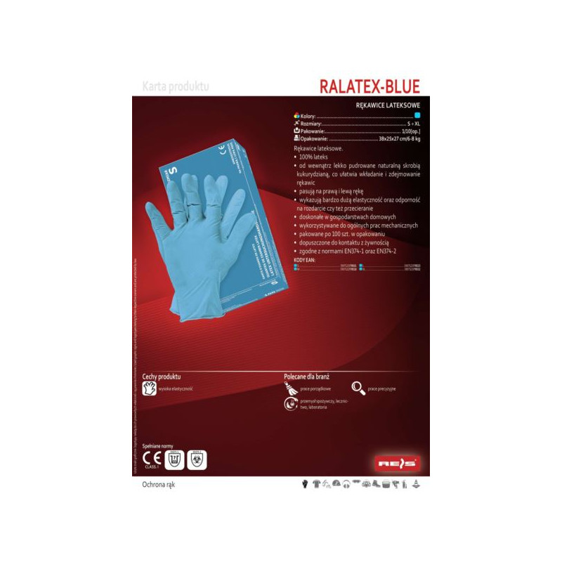 RALATEX(22) r.L 100 szt.