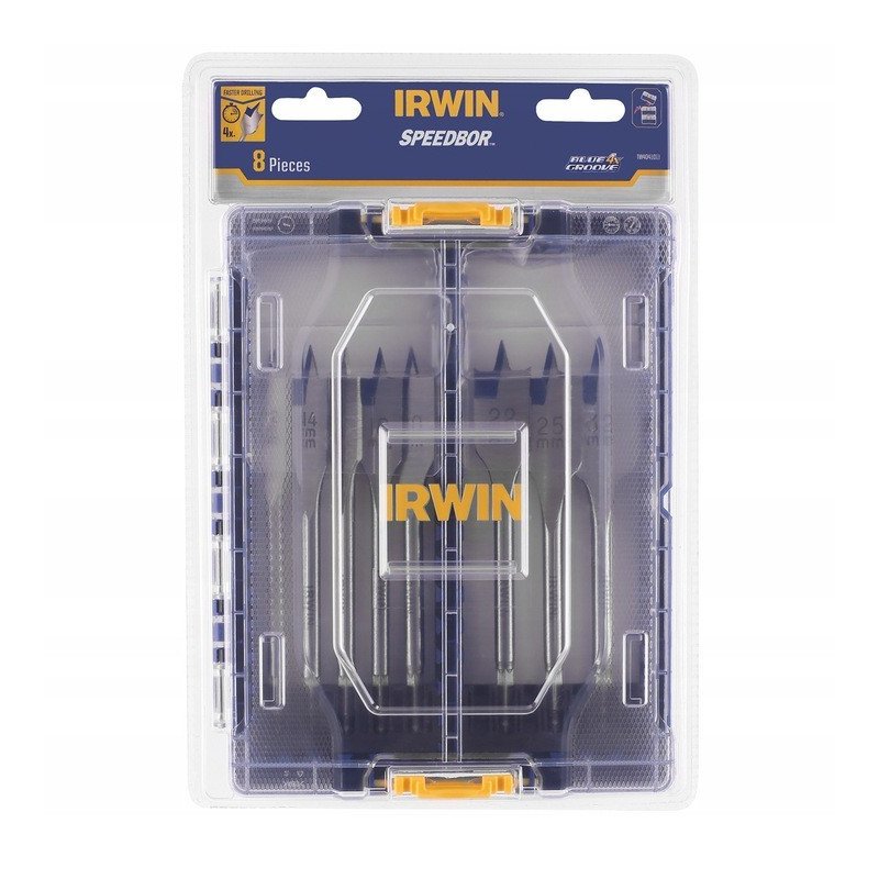 Zestaw wierteł piórowych 2, 14, 16, 18, 20, 22, 25, 32, IRWIN IW4041011