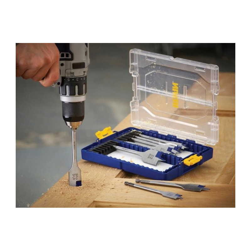 Zestaw wierteł piórowych 2, 14, 16, 18, 20, 22, 25, 32, IRWIN IW4041011