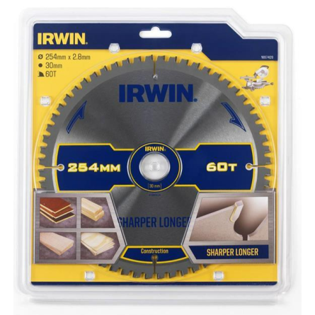 Piła tarczowa IRWIN 254 x 30 mm 60T