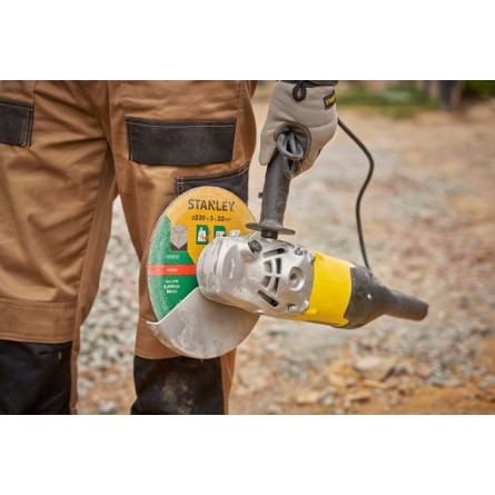 Duża kątówka 230 mm STANLEY FATMAX 220V