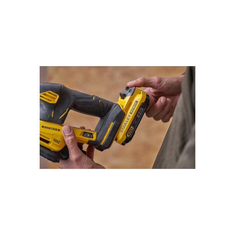 Szlifierka oscylacyjna na trójkąty ścierne delta 18V STANLEY FATMAX V20