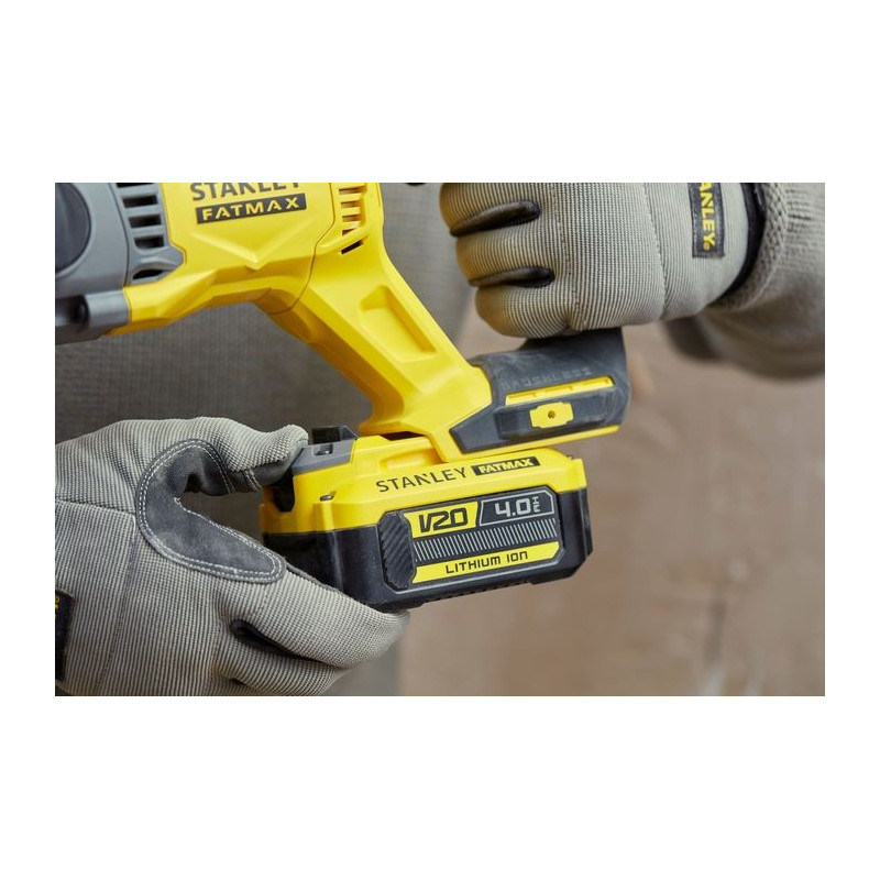 Akumulatorowa młotowiertarka udarowa SDS Plus  STANLEY FATMAX V20