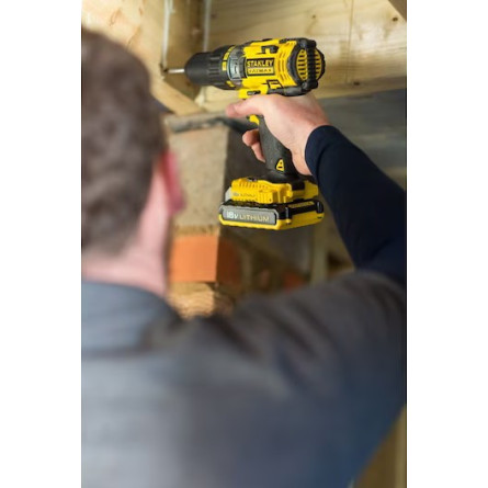 Akumulatorowa wiertarko-wkrętarka udarowa STANLEY FATMAX FMC625D2-QW