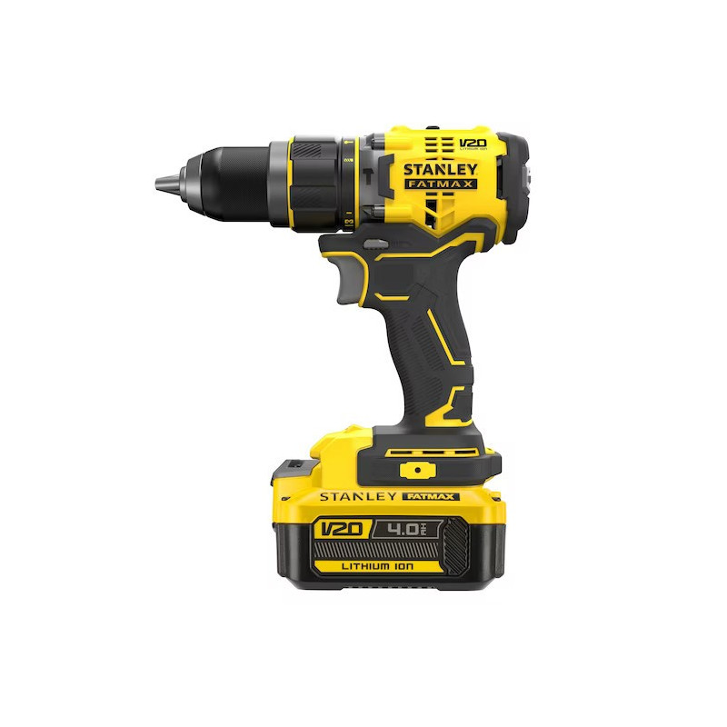 Bezszczotkowa wiertarko-wkrętarka udarowa 18V STANLEY FATMAX V20 SFMCD721M2K-QW
