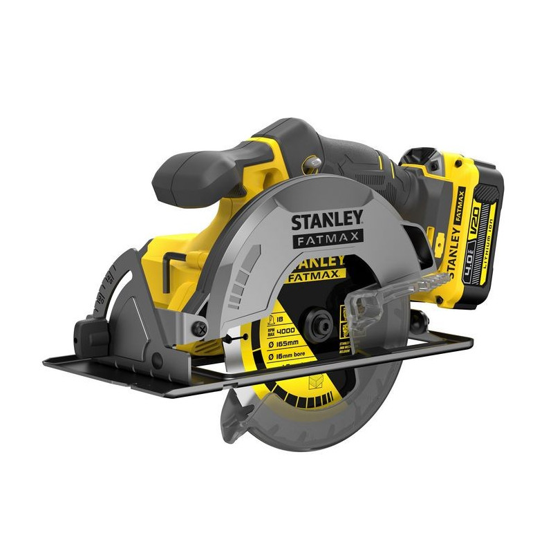 Zestaw 4 elektronarzędzi STANLEY FATMAX V20: wkrętarka, zakrętarka udarowa, pilarka i szlifierka kątowa