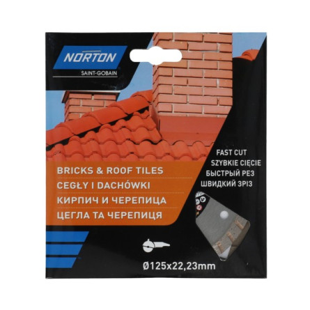 Tarcza diamentowa do cięcia cegły i dachówki Norton Bricks