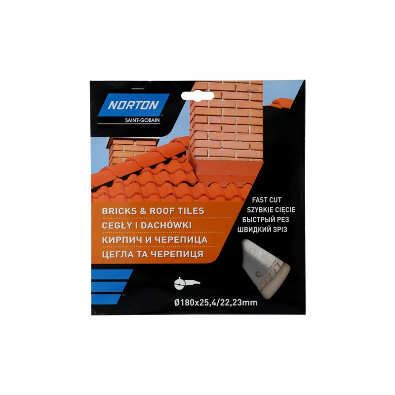Tarcza diamentowa do cięcia cegły i dachówki Norton Bricks