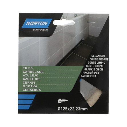Tarcza diamentowa do ceramiki NORTON CERAM TILES 