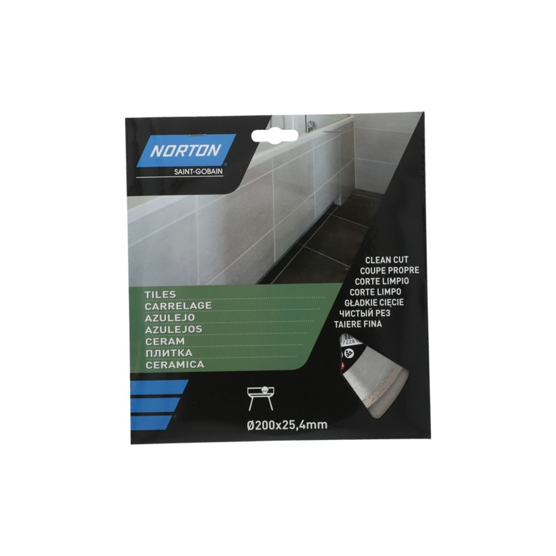 Tarcza diamentowa do ceramiki NORTON CERAM TILES 