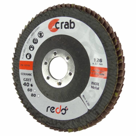 Ściernica listkowa ceramiczna do stali 125 mm marki 3M Crab