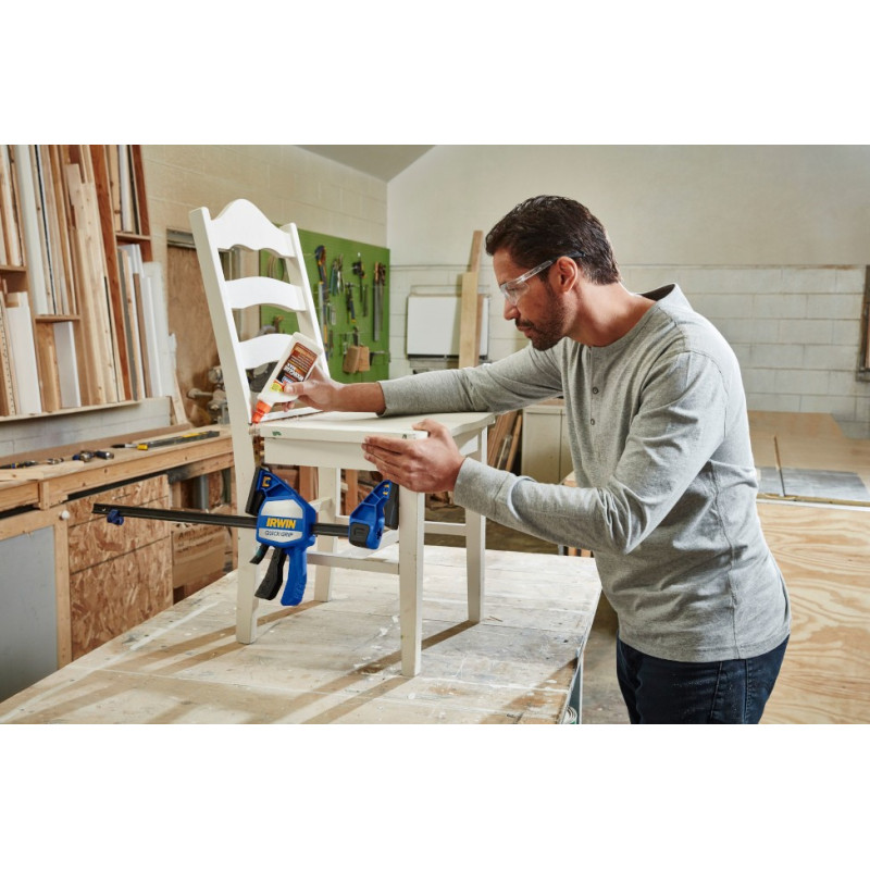 Ścisk stolarski jednoręczny IRWIN QUICK-GRIP XP HD 450 mm