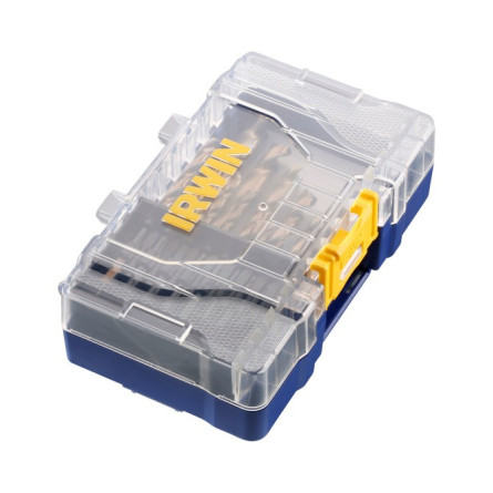 Zestaw 15 wierteł do metalu w etui HSS 1.5-10 mm IW3031503 Zestaw 15 wierteł do metalu w etui HSS 1.5-10 mm IW3031503