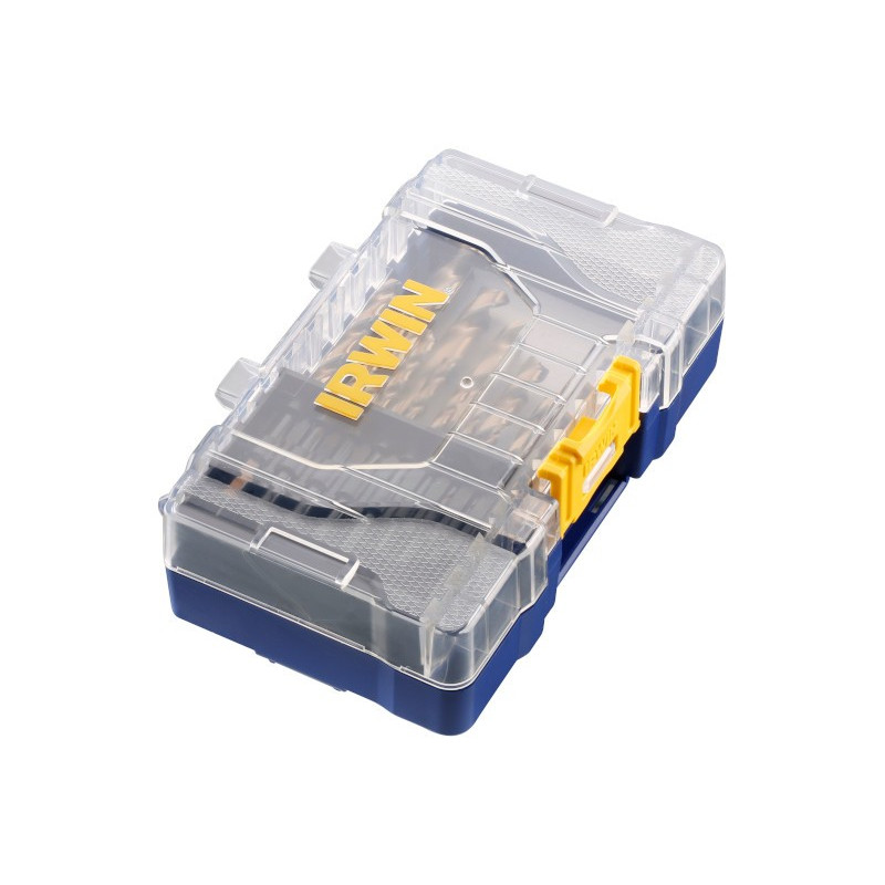 Zestaw 15 wierteł do metalu w etui HSS 1.5-10 mm IW3031503 Zestaw 15 wierteł do metalu w etui HSS 1.5-10 mm IW3031503