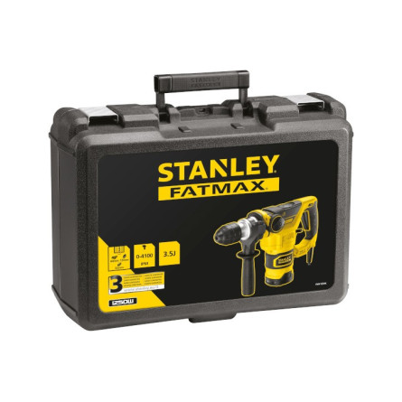 Młotowiertarka SDS-Plus  STANLEY FATMAX FME1250K-QS + akcesoria + walizka