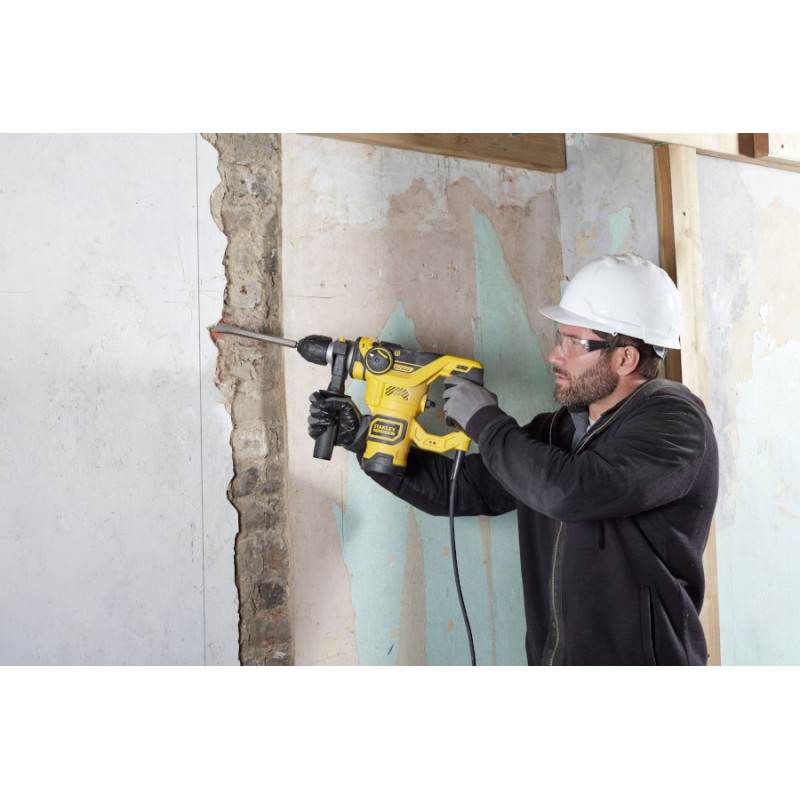 Młotowiertarka SDS-Plus  STANLEY FATMAX FME1250K-QS + akcesoria + walizka