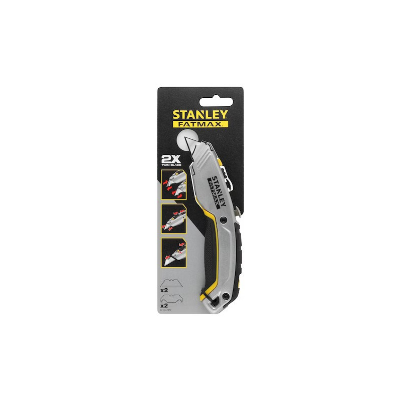 STANLEY FATMAX Nóż z podwójnym ostrzem TWINBLADE 0-10-789 STANLEY FATMAX Nóż z podwójnym ostrzem TWINBLADE 0-10-789