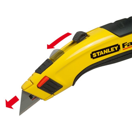 STANLEY FATMAX Nóż z ostrzem trapezowym CARBIDE 7-10-778 + ostrza