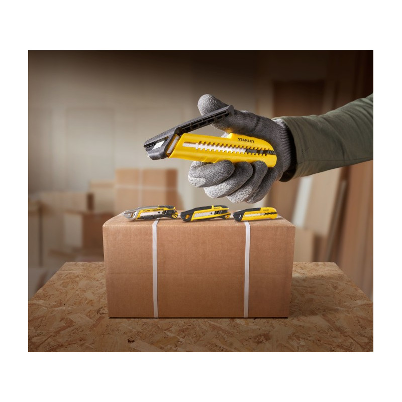 STANLEY Nóż z systemem łamania ostrza 18mm STHT10489-0