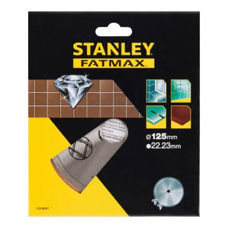 STANLEY FATMAX Tarcza diamentowa pełna 125 mm STA38007-XJ