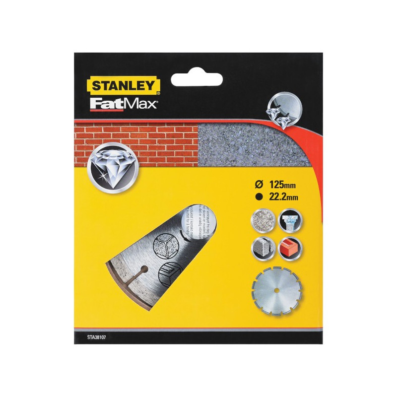 STANLEY FATMAX Tarcza diamentowa segmentowa 125 mm STA38107-XJ