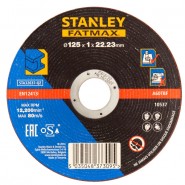 STANLEY FATMAX Tarcza do cięcia metali i stali 125x1x22 mm STA32637-QZ