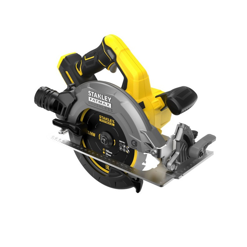 Akumulatorowa Pilarka tarczowa bezszczotkowa 18V, STANLEY FATMAX V20 SFMCS550B-XJ