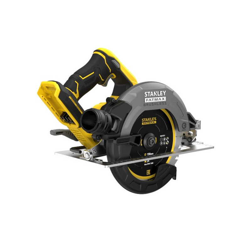 Akumulatorowa Pilarka tarczowa bezszczotkowa 18V, STANLEY FATMAX V20 SFMCS550B-XJ