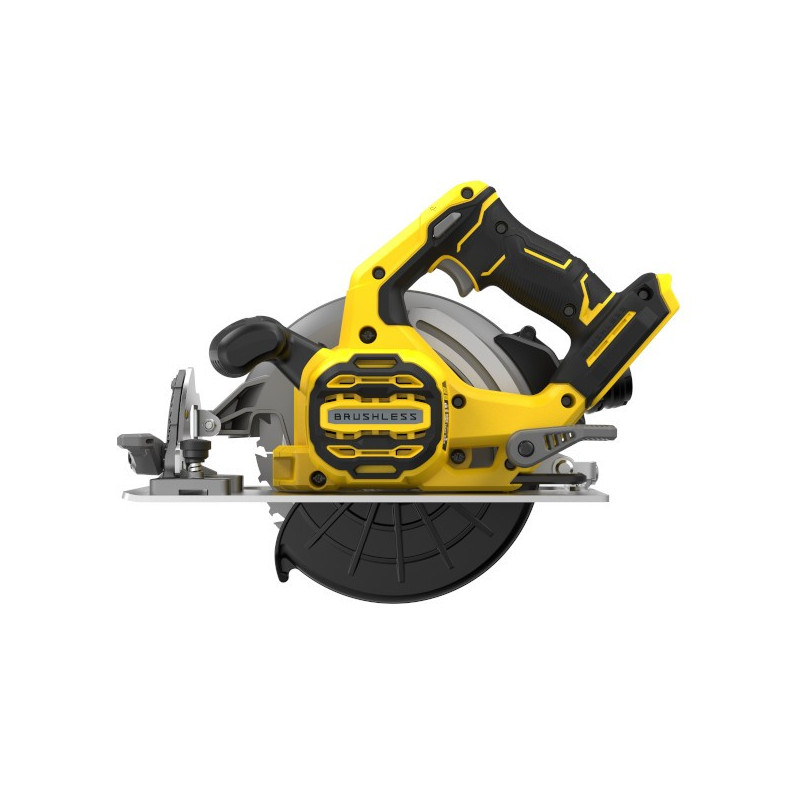 Akumulatorowa Pilarka tarczowa bezszczotkowa 18V, STANLEY FATMAX V20 SFMCS550B-XJ