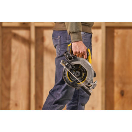 Akumulatorowa Pilarka tarczowa bezszczotkowa 18V, STANLEY FATMAX V20 SFMCS550B-XJ