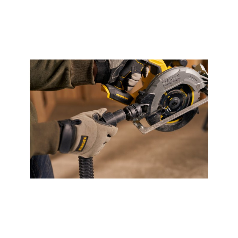 Akumulatorowa Pilarka tarczowa bezszczotkowa 18V, STANLEY FATMAX V20 SFMCS550B-XJ