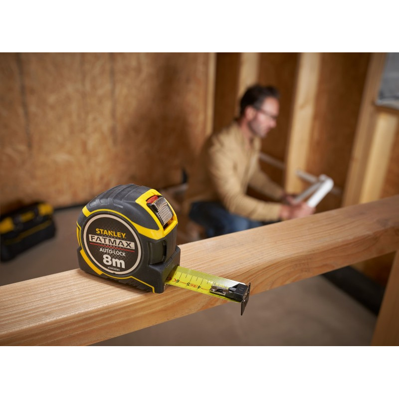 STANLEY Miara zwijana z magnesem 8m FATMAX AUTOLOCK XTHT0-33501