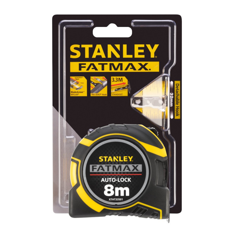 STANLEY Miara zwijana z magnesem 8m FATMAX AUTOLOCK XTHT0-33501