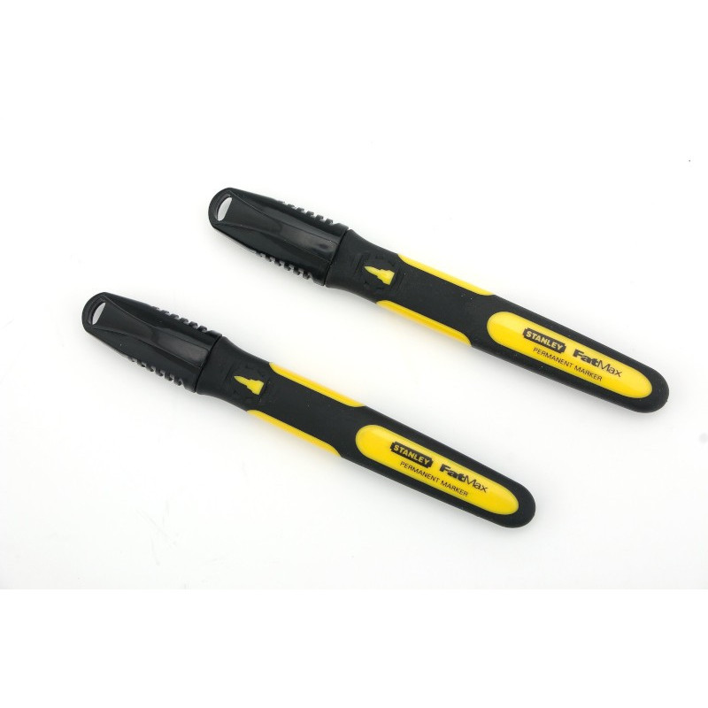 STANLEY Marker czarny standard FATMAX 0-47-312 (2 szt.)