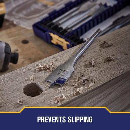 IRWIN Zestaw 8 wierteł piórowych do drewna BLUE GROOVE 4X 12-32 mm IW4041010