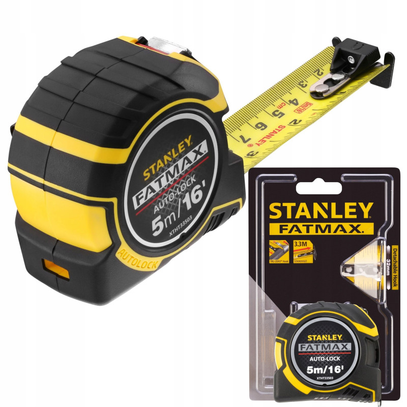 STANLEY Miara zwijana z magnesem 5m FATMAX AUTOLOCK XTHT0-33503