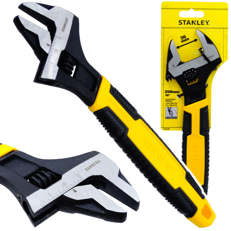 STANLEY Klucz nastawny 0-36 mm MAXSTEEL 250mm 0-90-949