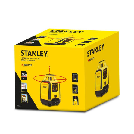 STANLEY Laser rotacyjny samopoziomujący czerwony STHT77616-0