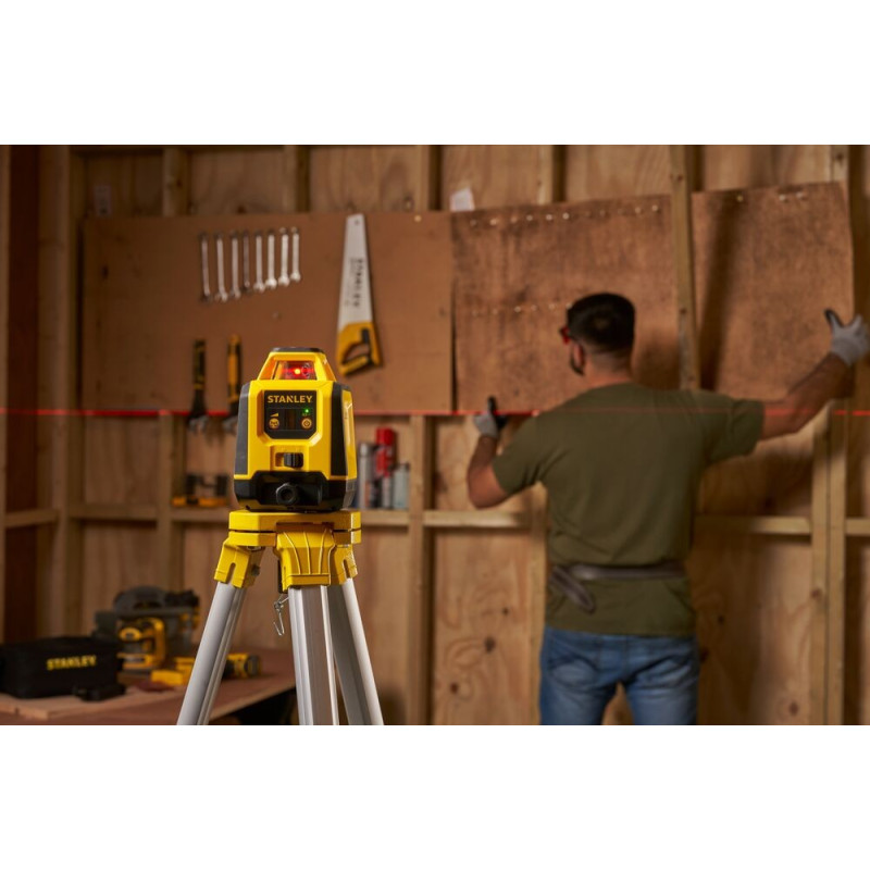 STANLEY Laser rotacyjny samopoziomujący czerwony STHT77616-0