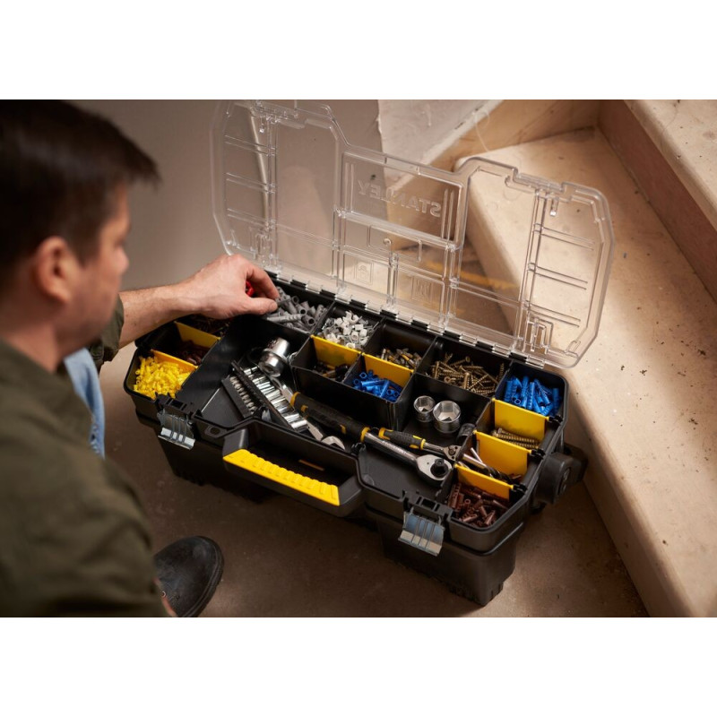 STANLEY Skrzynka narzędziowa z organizerem 24" 1-97-514 STANLEY Skrzynka narzędziowa z organizerem 24" 1-97-514