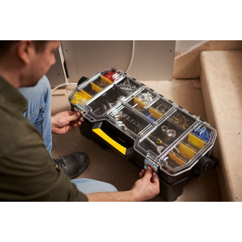 STANLEY Skrzynka narzędziowa z organizerem 24" 1-97-514 STANLEY Skrzynka narzędziowa z organizerem 24" 1-97-514