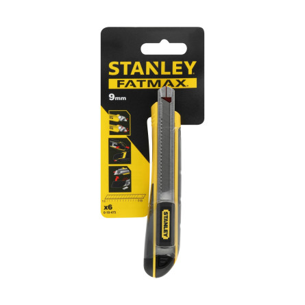 STANLEY Nóż łamany 9 mm FATMAX 0-10-475 STANLEY Nóż łamany 9 mm FATMAX 0-10-475