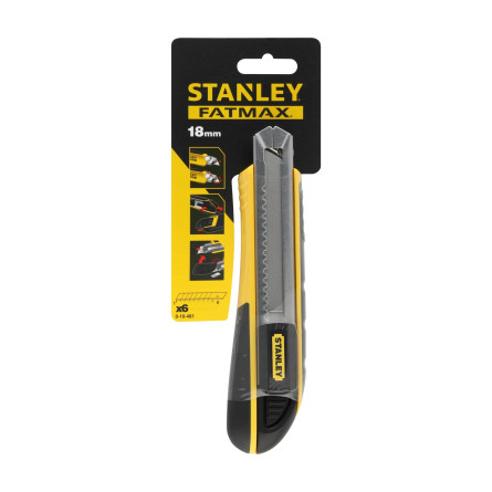 STANLEY Nóż łamany 18 mm FATMAX 0-10-481 + ostrza 6szt.