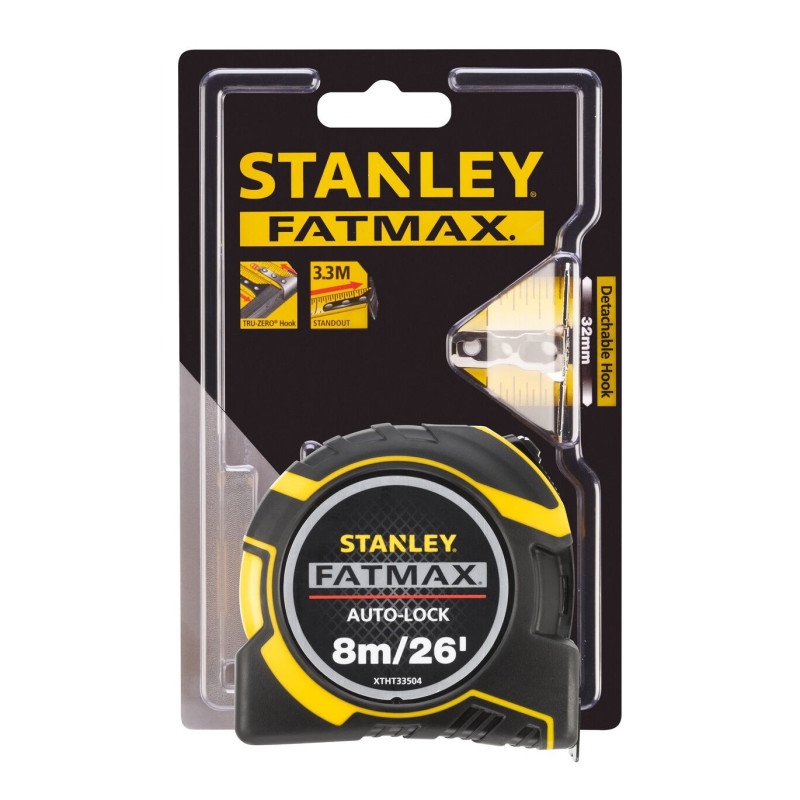STANLEY Miara zwijana z magnesem 8m FATMAX AUTOLOCK XTHT0-33504 STANLEY Miara zwijana z magnesem 8m FATMAX AUTOLOCK XTHT0-33504