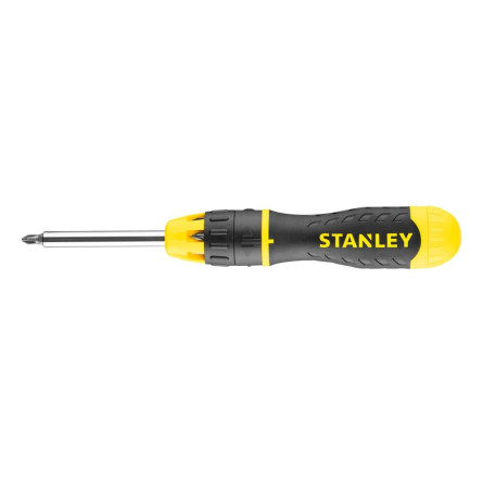 STANLEY Wkrętak z końcówkami MULTIBIT z grzechotką  0-68-010