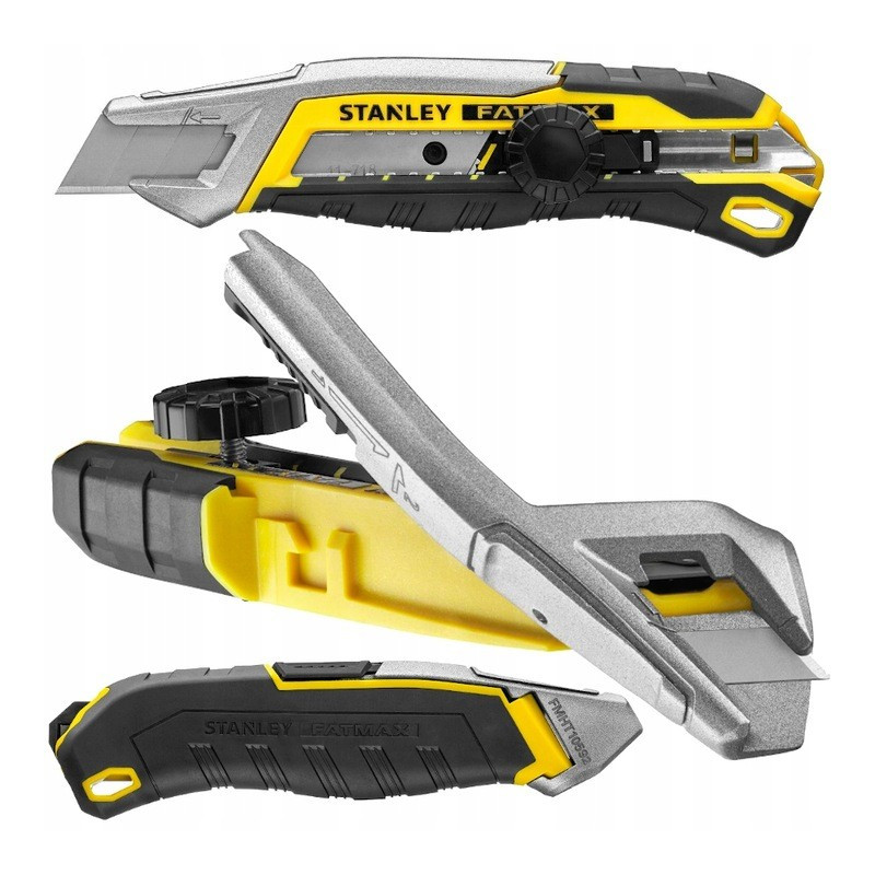 STANLEY Nóż z systemem łamania ostrza i blokadą 18mm FATMAX FMHT10592-0 STANLEY Nóż z systemem łamania ostrza i blokadą 18mm FATMAX FMHT10592-0