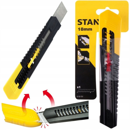 STANLEY Nóż łamany 18 mm SM18 0-10-151