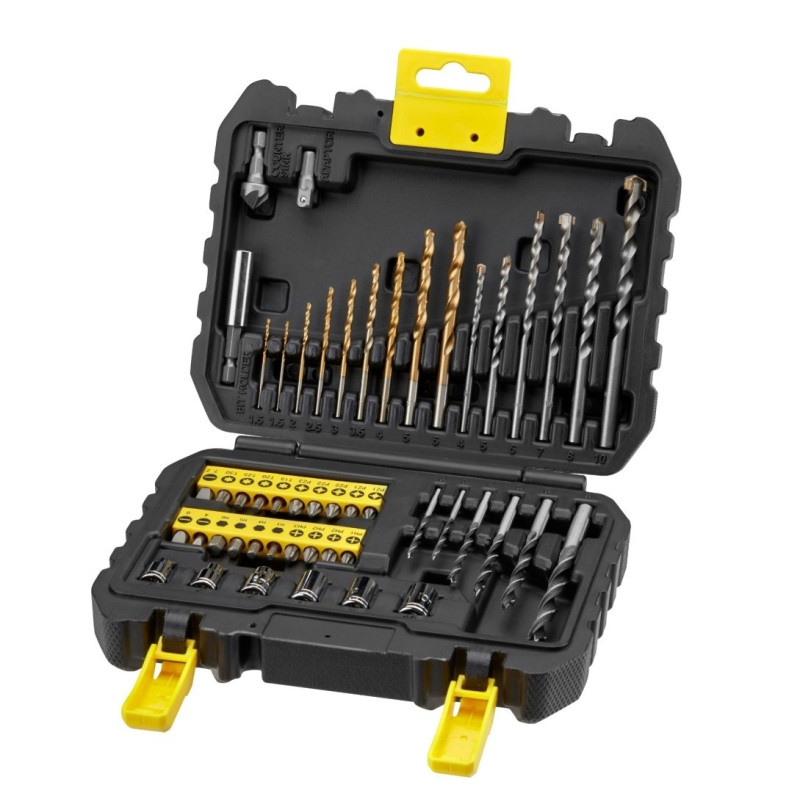 STANLEY Zestaw wierteł, bitów, otwornic, nasadek 50 el. STA88546-XJ